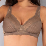 Verde Veronica Reggiseno francese senza ferretto - TABACCO - AR10