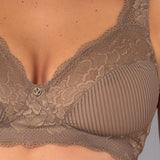 Verde Veronica Reggiseno francese senza ferretto - TABACCO - AR10