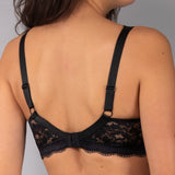Verde Veronica Reggiseno francese con ferretto - NERO - AR12