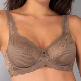 Verde Veronica Reggiseno francese con ferretto - TABACCO - AR12