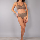 Verde Veronica Reggiseno francese con ferretto - TABACCO - AR12