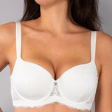 Verde Veronica Reggiseno con coppe imbottite e ferretto - MILK - AR14