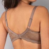 Verde Veronica Reggiseno con coppe imbottite senza ferretto - TABACCO - AR16