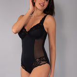 Verde Veronica Body francese con ferretto - NERO - AR42