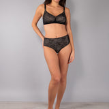 Verde Veronica Reggiseno francese senza ferretto - NERO - DR10