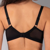 Verde Veronica Reggiseno con coppe imbottite e ferretto - NERO - DR14