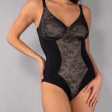 Verde Veronica Body francese senza ferretto - NERO - DR40
