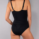 Verde Veronica Body francese senza ferretto - NERO - DR40