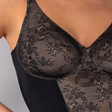 Verde Veronica Body francese senza ferretto - NERO - DR40