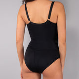 Verde Veronica Body francese con ferretto - NERO - DR42