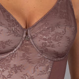 Verde Veronica Body francese con ferretto - MALVA - DR42