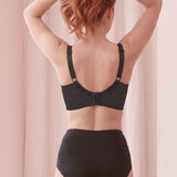 Verde Veronica Reggiseno francese senza ferretto - NERO - OD10