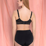 Verde Veronica Reggiseno francese con ferretto - NERO - OD12
