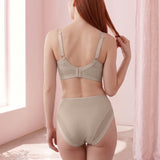 Verde Veronica Reggiseno con coppe imbottie senza ferretto - TERRA - OD16