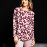 Pigiama donna in viscosa con bottoni Verde Veronica - ROSA - FW14