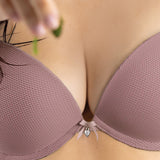 Push-up con coppe graduate in tessuto jacquard - MALVA - 1874